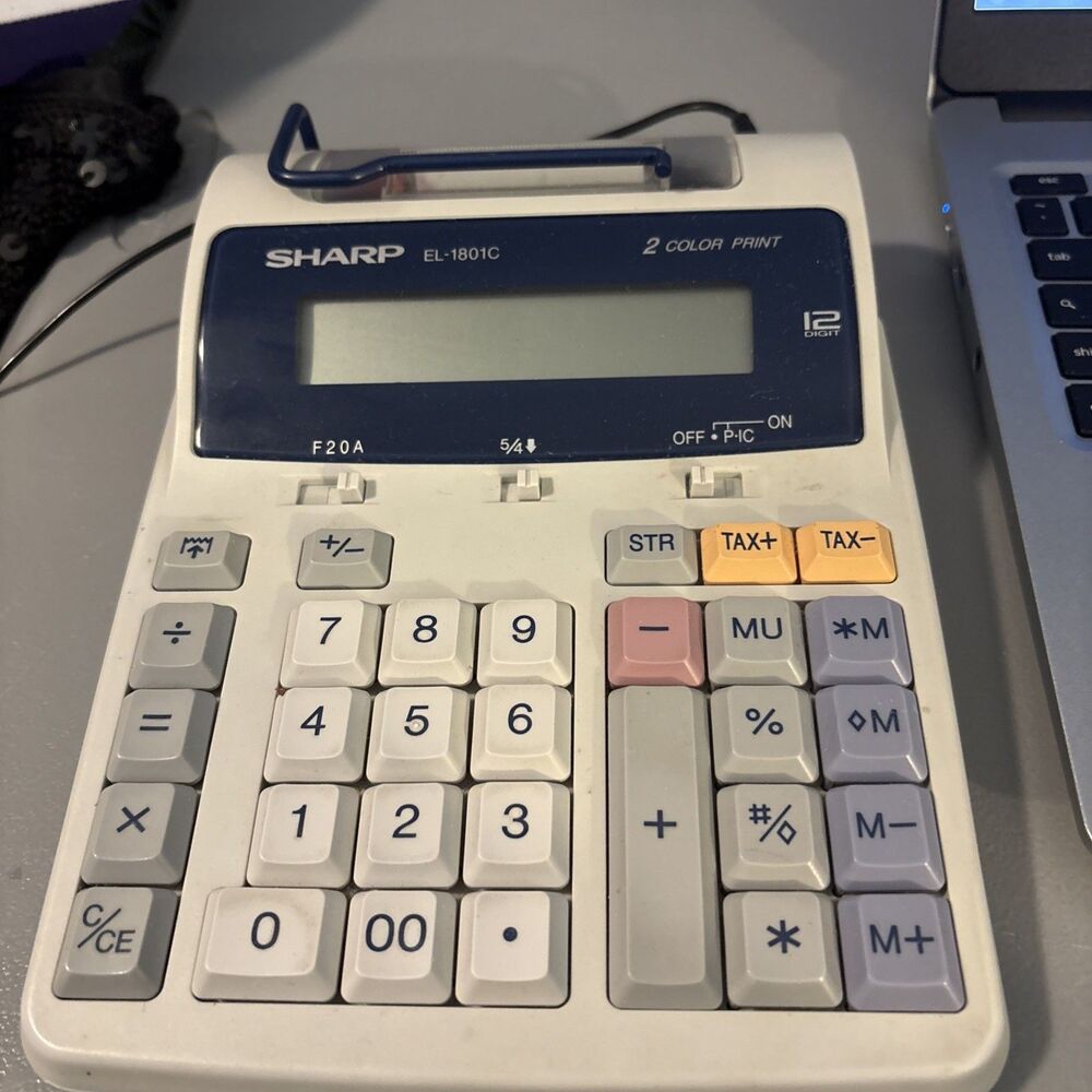 Sharp EL-1801C Scientific Calculator
